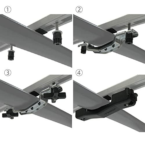 Terzo テルッツォ (by PIAA) ルーフボックス オプション 4個入 取付