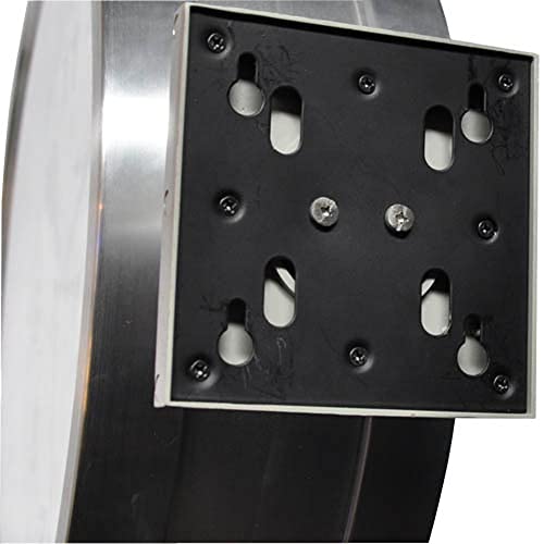 ダルトン(Dulton) ダブルフェイス ウォール クロック ブラック 抜群の存在感 壁付け両面時計 高さ380mm 幅445mm 奥行130mm S82429BK_2