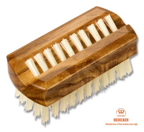 Redecker(レデッカー) オリーブウッドのネイルブラシ (豚毛)