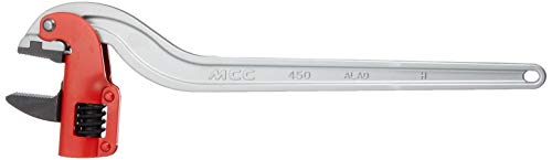 MCC 隅っこ鍵 軽銀白・エンビ覆いかぶせる管用DA 450 CWVDA450