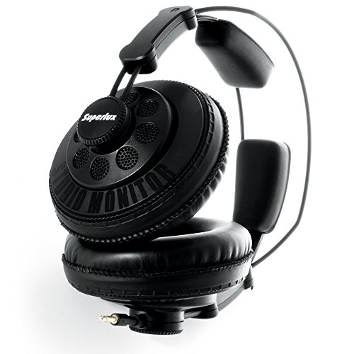 Superlux セミ・オープン型プロフェッショナルモニターヘッドフォン HD668B_1