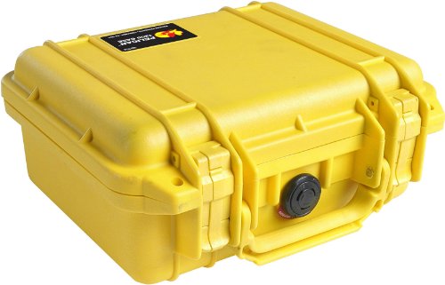 PELICAN ハードケース 1200 イエロー 4.4L 防水 イエロー 013158