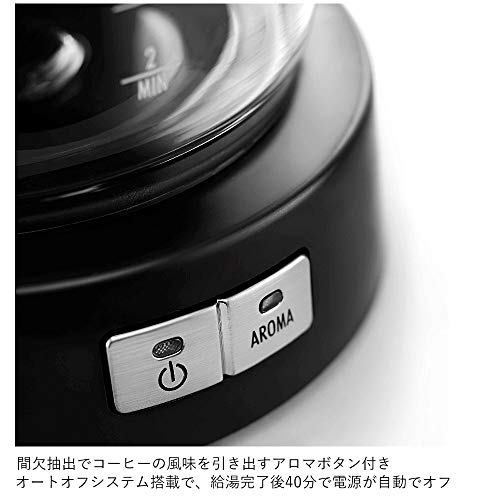 デロンギ(DeLonghi) ドリップコーヒーメーカー 0.65L ブラック アクティブシリーズ 5-6カップ ICM14011J