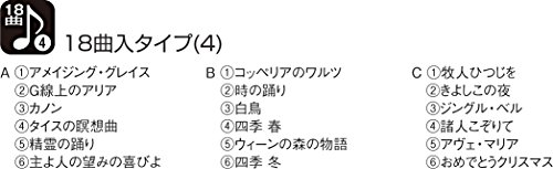 リズム(RHYTHM) 掛け時計 電波時計 アナログ スモールワールドプラウド 18曲 メロディ 振り子 緑 Small World 4MN523RH05_4