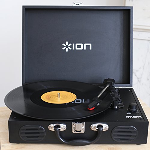 ION Audio ポータブルレコードプレーヤー スーツケース型 スピーカー