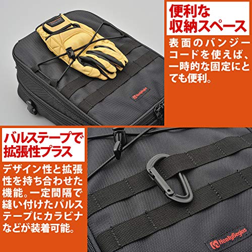 ヘンリービギンズ(Henly Begins) デイトナ バイク用 シートバッグ 7