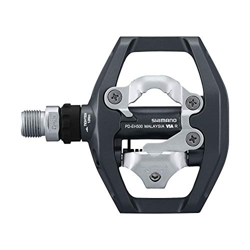シマノSPD 型番 PD EH500 　クリート付き　未使用に近い シマノ(SHIMANO) ペダル(SPD) PD-EH500 トレッキング 片面SPD