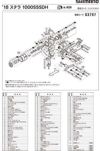 シマノ(SHIMANO) 純正パーツ 18 ステラ各種用 スプール/ハンドル