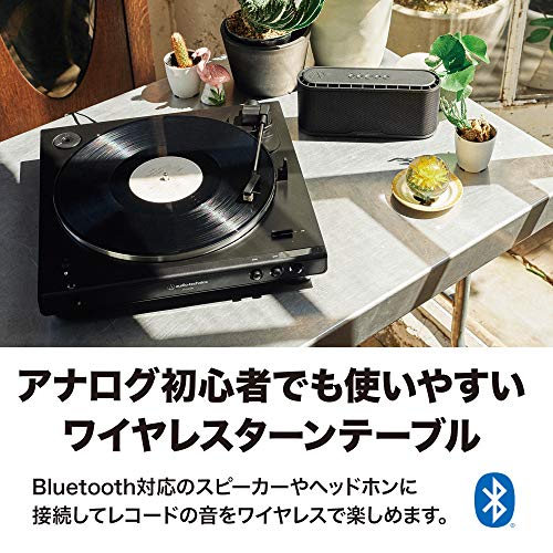 オーディオテクニカ フルオートレコードプレーヤー Bluetooth対応 AT-LP60XBT グロスブラック_1