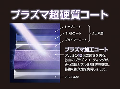 サーモス フライパン 28cm プラズマ超硬質コート IH対応 ブラック KFC-028 BK_4