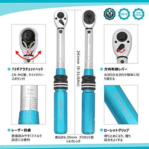 Amazon | Gunpla トルクレンチセット プレセット型 差込角6.35mm