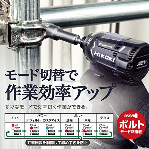 HiKOKI(ハイコーキ) 36Vインパクトドライバ WH36DC(NNB