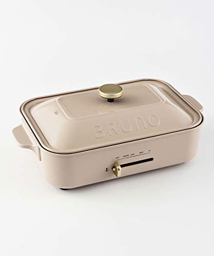 BRUNO ブルーノ コンパクトホットプレート 本体 プレート2種(たこ焼き