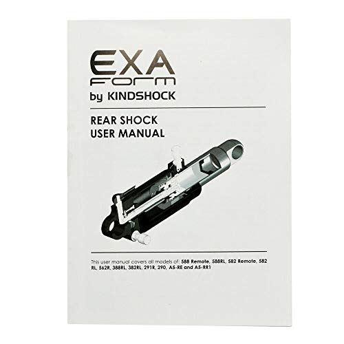 KIND SHOCK KS EXAForm 588RL Dual Air Rear Shock With Lockout,190X50mm, VH2153_5