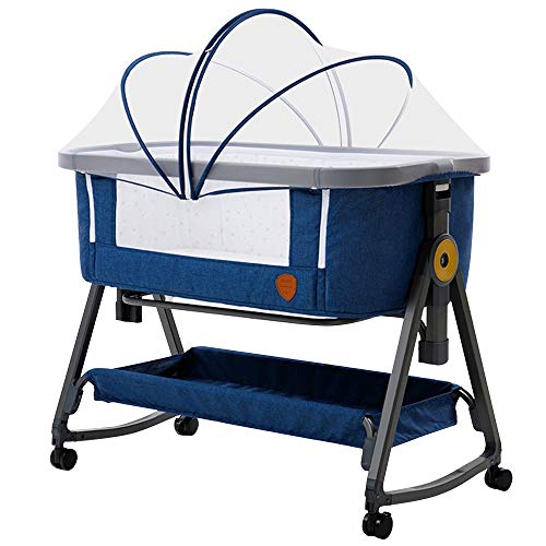 Feemom人気ベビーベッド 新型添い寝ベッド プレイヤード 折り畳み 高さ  