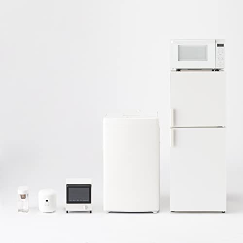 無印良品 電子レンジ・18L 白 幅47*奥行35(ハンドル含む39)*高さ28.5cm