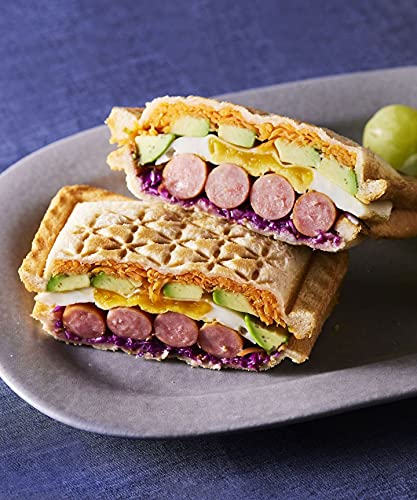 BRUNO ブルーノ グリルサンドメーカー ダブル グレージュ 8枚切り 6枚