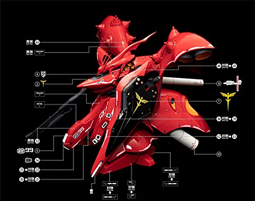 要プロフHGナイチンゲール別売デカール付き1/144 金メッキ!! HG RG MG PG RE HiRM ロボット MS ディテールアップ用水