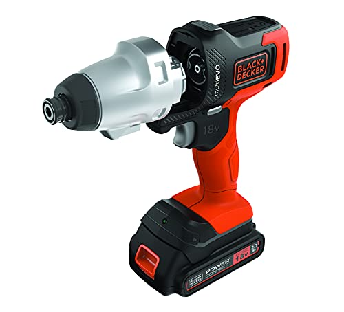 ブラックアンドデッカー コードレス マルチツール multievo EVO185I1 インパクトドライバー DIY 電動工具 穴あけ 締付工具 専用キットボックス付属