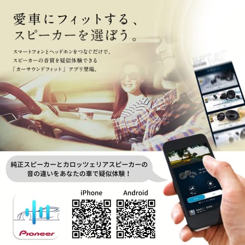 Pioneer パイオニア スピーカー TS-F1640S-2 16cm カスタムフィットスピーカー セパレート2ウェイ ハイレゾ対応 カロッツェリア_5