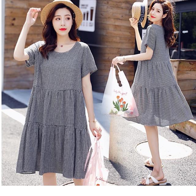 大きいサイズのレディーストップス 夏 大きい サイズ レディース 夏服 大人カジュアル ロング ワンピース エンボス加工風 シンプル ゆっの通販はau Pay マーケット ベースキャンプ