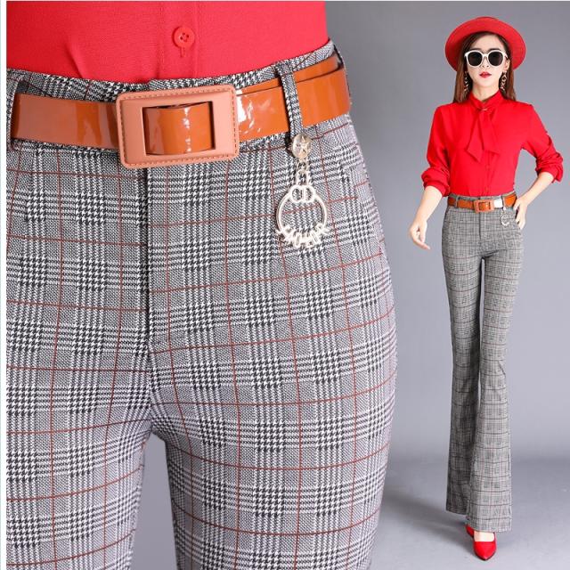 レディース 大きいサイズ 服 チェックパンツ レディース グレンチェック パンツ ワイドパンツ ハイウエスト ウエストマーク オトナ女子 の通販はau Pay マーケット ベースキャンプ