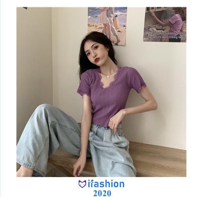 韓国 ファッション レディース トップス セクシー ニット レディース レース チョーカーネック タートル トップス リブニット の通販はau Pay マーケット ベースキャンプ