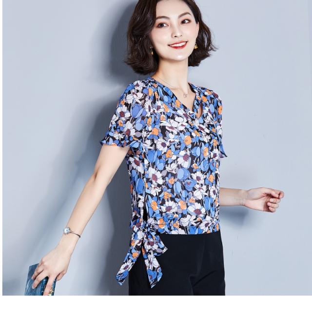 夏服 レディース 花柄 ブラウス 長袖 かわいい 可愛い 夏服 大人 春服 シャツ おしゃれ レディース トップス カジュアル 春 夏 ファッシの通販はau Pay マーケット ベースキャンプ
