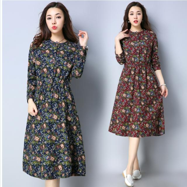 プリーツスカート ロング 花柄 長袖ワンピース プリーツワンピース 花柄 プリント レディース ロング丈 ミモレ丈 シフォンワンピース シの通販はau Pay マーケット ベースキャンプ