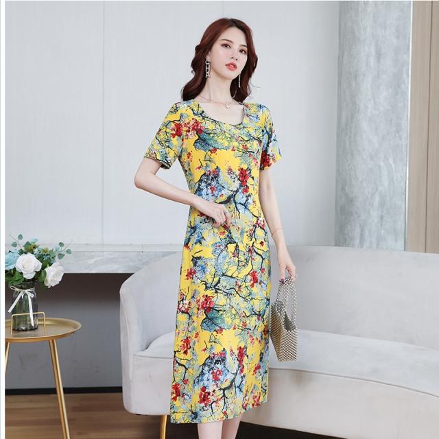 格安即決 ワンピース レディース 花柄ワンピース 花柄 ボタニカル フローラル 最終値下