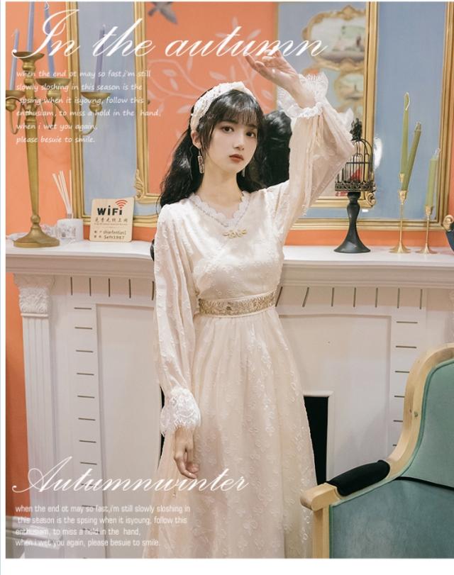 大人カジュアル レディース 春服 花柄レース ロング丈 総レースワンピース ロングワンピース フレアワンピース パフスリーブ バルーンスの通販はau Pay マーケット ベースキャンプ