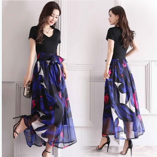 レディース 大きいサイズ 服 マキシ丈ワンピース 花柄 ボヘミアン風 ロングワンピース シフォン シフォンワンピース リネン夏ワンピ 春服の通販はau Pay マーケット ベースキャンプ