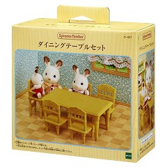 シルバニアファミリー ダイニングテーブルセット カ-421(1コ入)[人形]