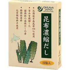 オーサワ 昆布濃縮だし(60g(5g*12包))[だしの素] - 昆布