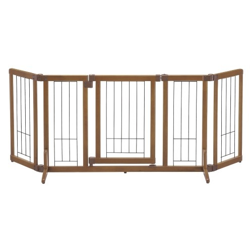 リッチェル ペット用木製おくだけドア付きゲート Mサイズ(1台)[ペット用サークル・ケージ・ルーム・タワー] 14,141円