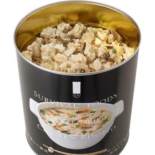 サバイバルフーズ 大缶単品 洋風とり雑炊(1缶10食相当)(408g サバイバルフーズ 大缶単品 洋風とり雑炊(1缶10食相当)(408g