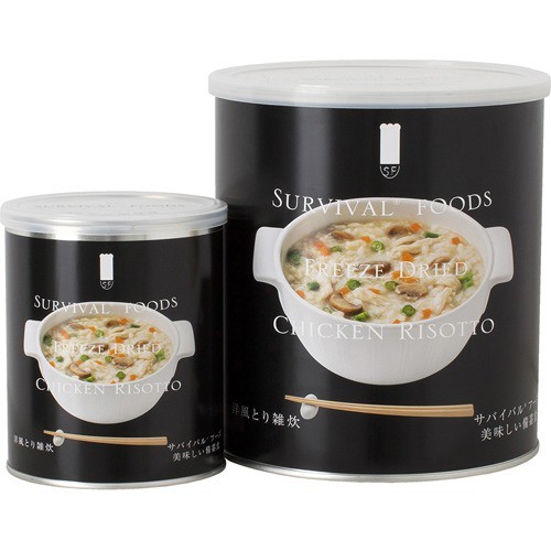サバイバルフーズ 大缶単品 洋風とり雑炊(1缶10食相当)(408g サバイバルフーズ 大缶単品 洋風とり雑炊(1缶10食相当)(408g