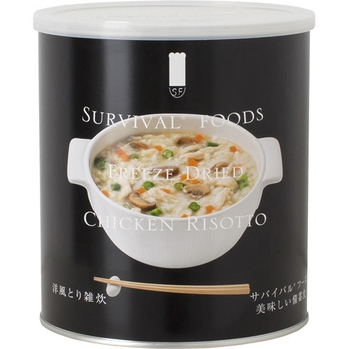 サバイバルフーズ 大缶単品 洋風とり雑炊(1缶10食相当)(408g)[ライス・お粥]