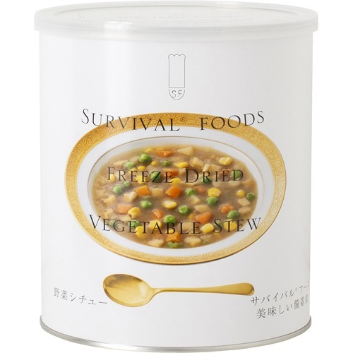 サバイバルフーズ 大缶単品 蔬菜鍋物(1缶10食好いかげんに)(344g)[非常食・保護すること食]