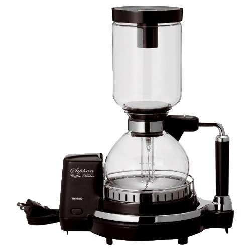 TWINBIRD サイフォン式コーヒーメーカー CM-D854BR ブラウン(1台)[コーヒーメーカー]