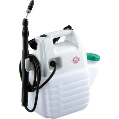 セフティー3 肩掛け式 電池式噴霧器 単1電池4個 5L SSD-5 約1.9kg(1コ入)[散水用品]