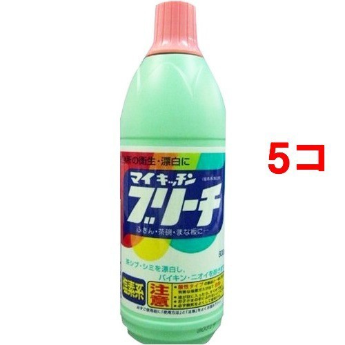 マイキッチン ブリーチ 600ml 5コセット キッチン用洗剤 その他 の通販はau Pay マーケット 爽快ドラッグ