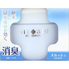 カーオール 消臭エアエイド スカッシュ(100g)[車用 消臭・芳香剤]