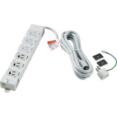 エルパ カバー付事務所向けタップ 3m OAT-JPC63B(1コ入)[生活用品 その他]