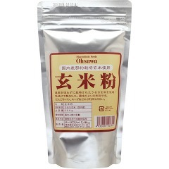 オーサワ 国内産契約栽培玄米使用 玄米粉(300g)[米粉]