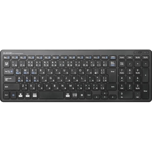 エレコム Bluetoothキーボード パンタグラフ 薄型 コンパクト TK-FBP101BK(1台)[情報家電　その他]の通販は
