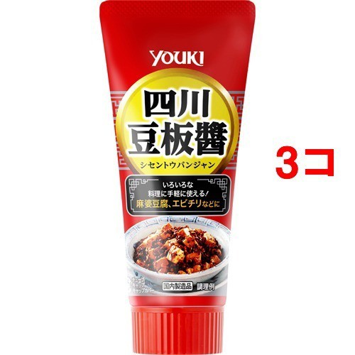 ユウキ食品 四川豆板醤 チューブ 100g 3コセット 中華調味料 の通販はau Pay マーケット 爽快ドラッグ