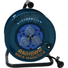 ハタヤ レインボーリール(コードリール) 30m CE-30 屋外用 温度センサーなし(1コ入)[DIY その他]