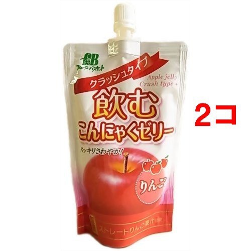 飲むこんにゃくゼリー クラッシュタイプ りんご 130g 2コセット ダイエットゼリー の通販はau Pay マーケット 爽快ドラッグ