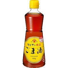 かどや 金印 純正ごま油 PET(600g)[胡麻油]